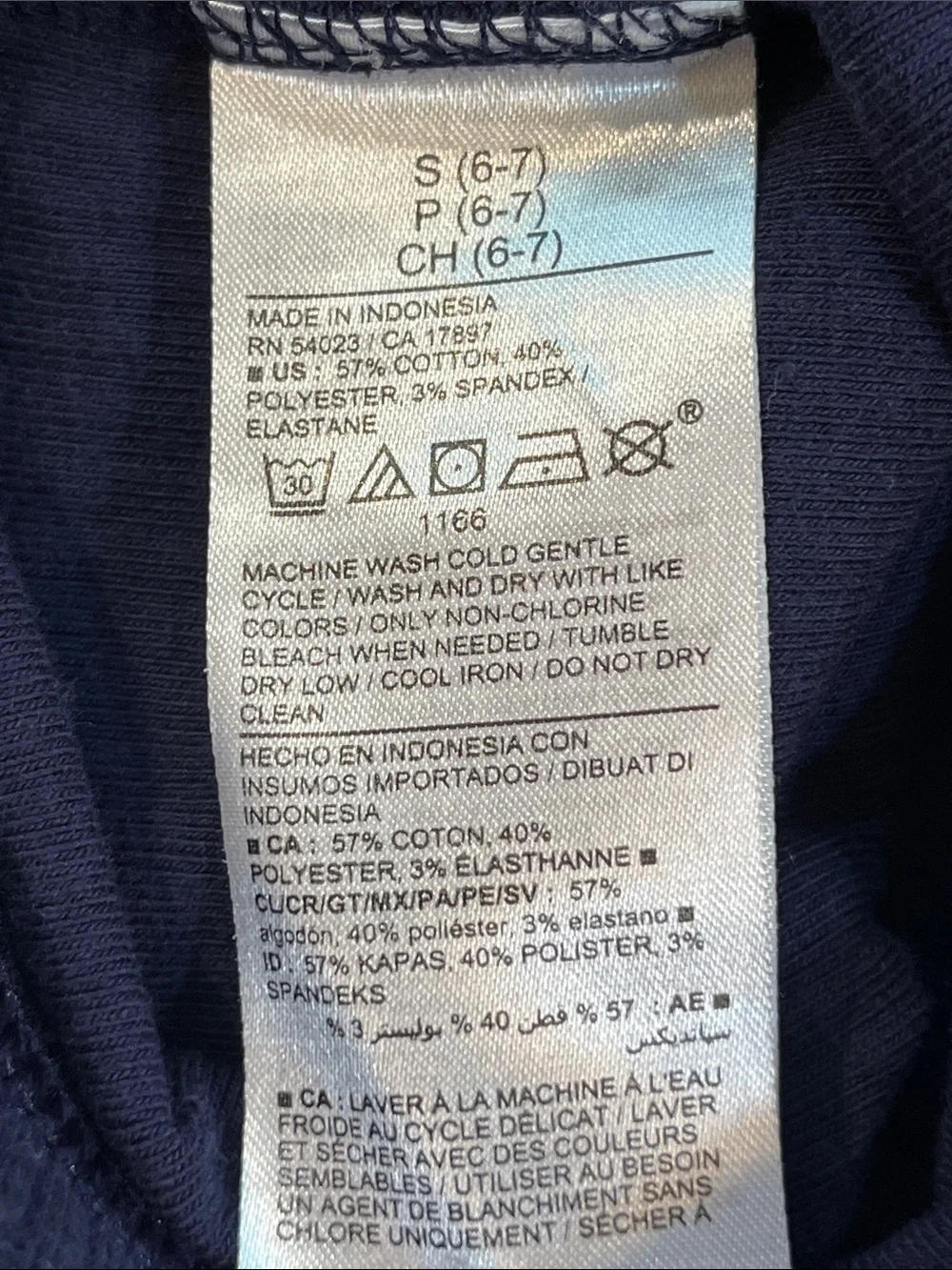 Old Navy Navy Ribbed Girls Leggings